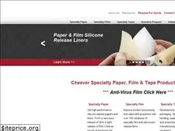Sites similar to cheeverspecialty.com