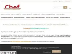 Sites similar to chef-iparikonyhagepek.hu