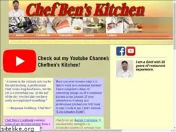 Sites similar to chefben.com