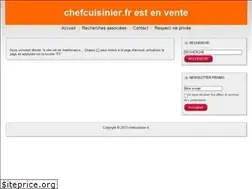 Sites similar to chefcuisinier.fr