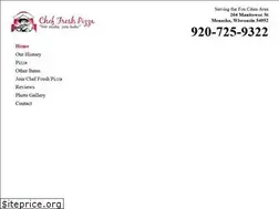 Sites similar to cheffreshpizza.com