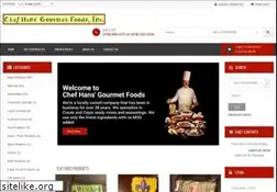Sites similar to chefhansgourmetfoods.com