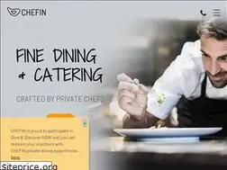 Sites similar to chefin.com.au