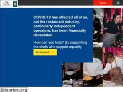 Sites similar to chefsforequality.com