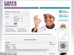Sites similar to chefsjobs.co.za