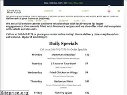 Sites similar to chefyosrealfood.com