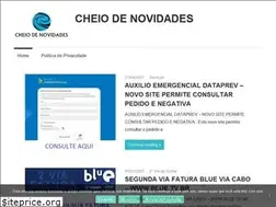 Sites similar to cheiodenovidades.com.br