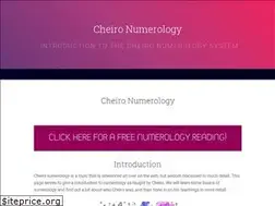Sites similar to cheironumerology.com