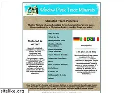 Sites similar to chelatedtraceminerals.com