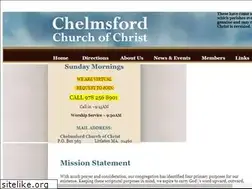 Sites similar to chelmsfordcofc.org