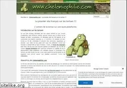 Sites similar to cheloniophilie.com
