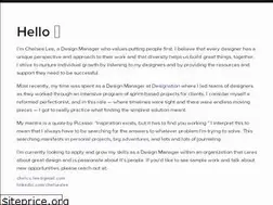 Sites similar to chelsealeedesign.com