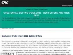 Sites similar to cheltenham-betting-guide.co.uk