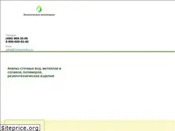 Sites similar to chemanalytica.ru