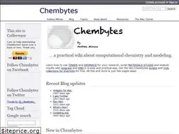 Sites similar to chembytes.wikidot.com