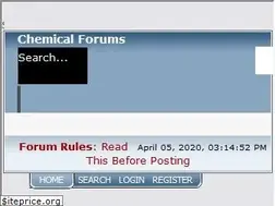 Sites similar to chemicalforums.com