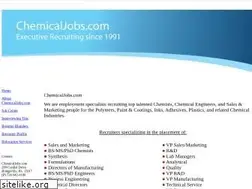 Sites similar to chemicaljobs.com