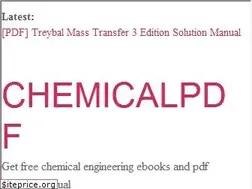 Sites similar to chemicalpdf.com