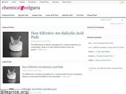 Sites similar to chemicalpeelguru.com