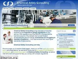 Sites similar to chemicalsafetyconsulting.com