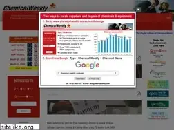 Sites similar to chemicalweekly.com