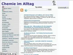 Sites similar to chemie-im-alltag.de