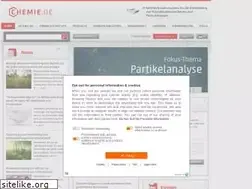 Sites similar to chemie.de