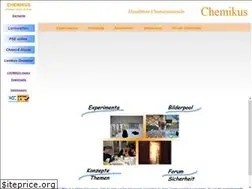 Sites similar to chemikus.de
