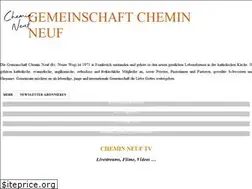 Sites similar to chemin-neuf.de