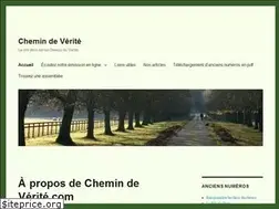 Sites similar to chemindeverite.com