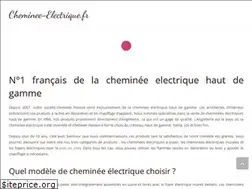 Sites similar to cheminee-electrique.fr
