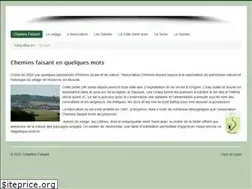 Sites similar to chemins-faisant.com