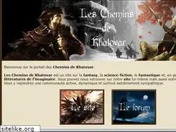 Sites similar to chemins-khatovar.com