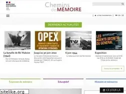 Sites similar to cheminsdememoire.gouv.fr