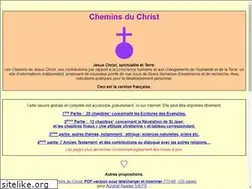 Sites similar to cheminsduchrist.net