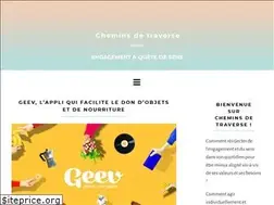 Sites similar to cheminstraverse.fr