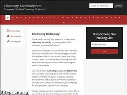 Sites similar to chemistry-dictionary.com