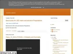 Sites similar to chemistry4iitjeeneet.blogspot.com