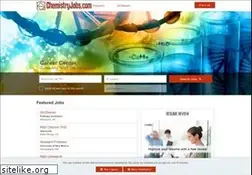 Sites similar to chemistryjobs.com