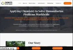 Sites similar to chemistswithoutborders.org