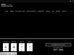 Sites similar to chemnitzer-hof.de