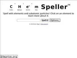 Sites similar to chemspeller.com