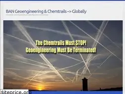 Sites similar to chemtrailsmuststop.com