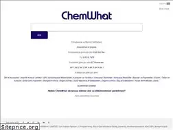 Sites similar to chemwhat.info.tr