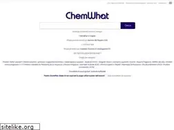 Sites similar to chemwhat.it