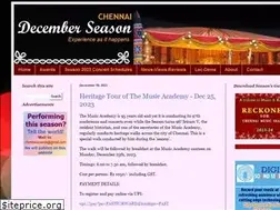Sites similar to chennaidecemberseason.com