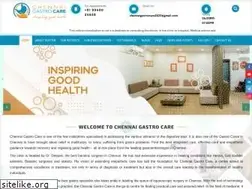 Sites similar to chennaigastrocare.in