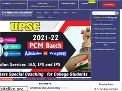 Sites similar to chennaiiasacademy.com