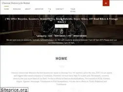 Sites similar to chennaimotorcyclerental.com