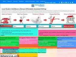 Sites similar to chennaipackersmovers.in